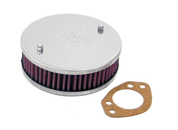 K&N Bolt-On Round Unit 1.625in Flf 2in H