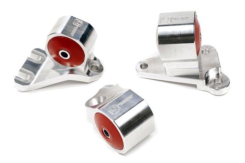 Innovative 88-91 Civic B-Series Silver Aluminum Mounts 60A Bushings (Cable)