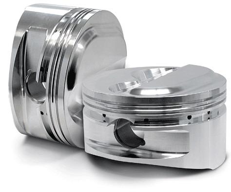 CP Piston & Ring Set for Nissan RB30/RB25DET-Bore (86.5mm)-Size (+0.5mm)-CR (9.5cc) - Set of 6