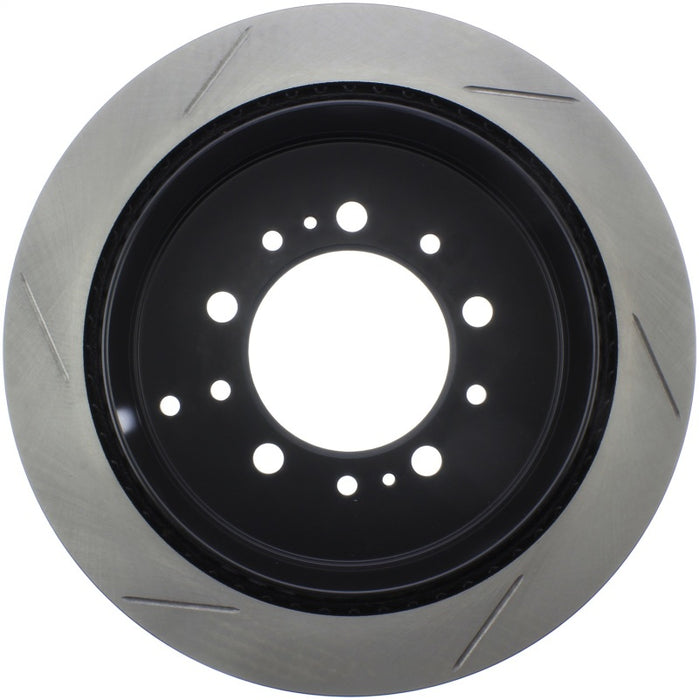 StopTech Sport Slot 08-13 Lexus LX450/470/570 / 07-12 Toyota Tundra Slotted Left Rear CRYO Rotor