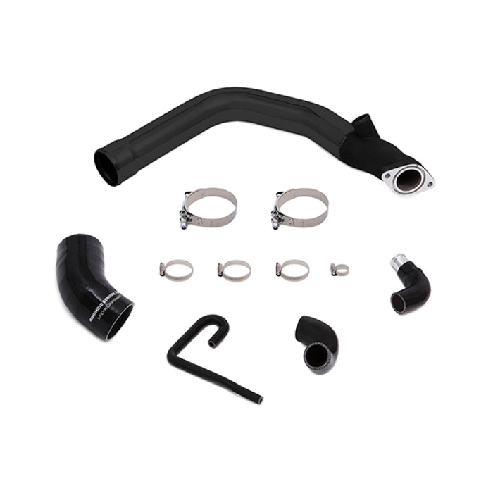 Mishimoto 2015 Subaru WRX Top-Mount Intercooler Kit - Powder Coated Black & Polished Pipes