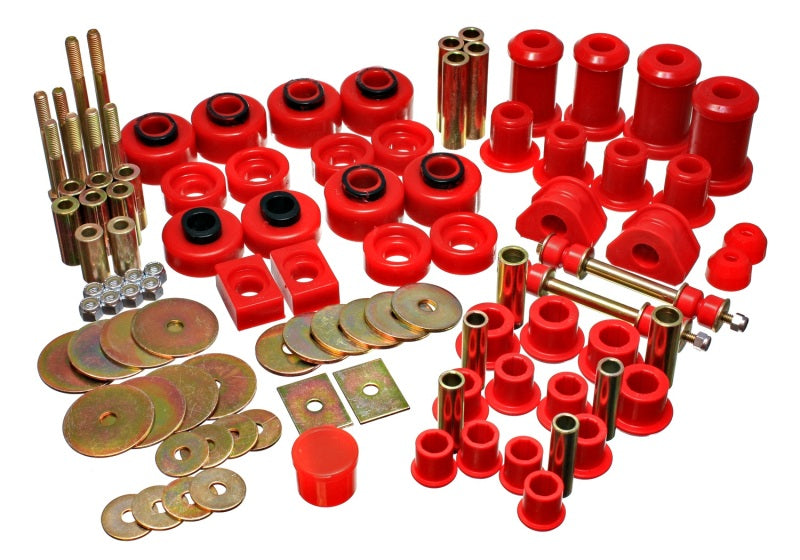 Energy Suspension Ford F-150/F-250 4WD Red Hyper-flex Master Bushing Set