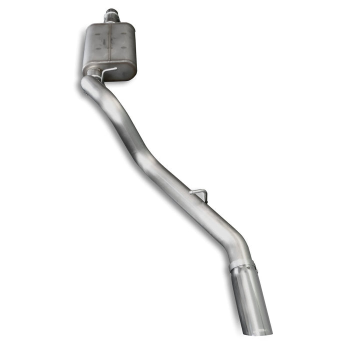 JBA 97-99 Jeep Wrangler TJ 2.5L/4.0L 304SS Single Rear Exit Cat-Back Exhaust