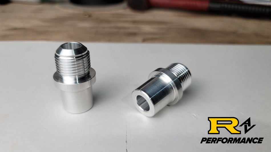 RB26DETT Valve Cover Breather Fitting -12AN Press In Set