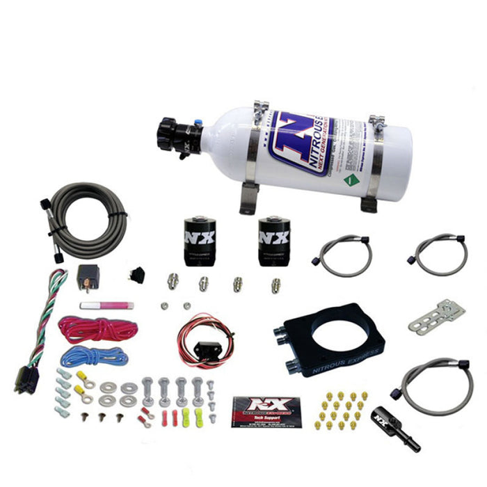 Nitrous Express Dodge Hemi Nitrous Plate Kit (50-400HP) w/5lb Bottle