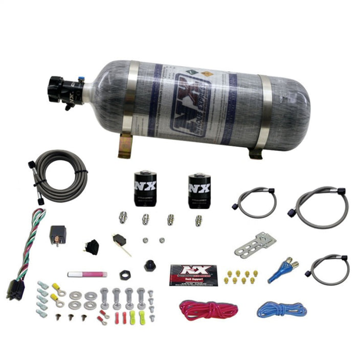 Nitrous Express Dodge EFI Race Single Nozzle Nitrous Kit (100-250HP) w/Composite Bottle