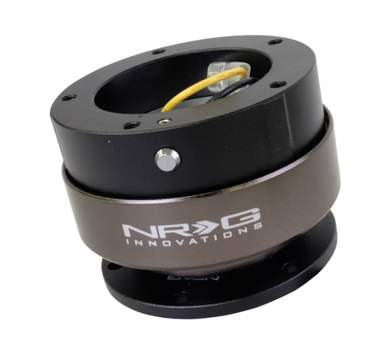 NRG Quick Release Kit Gen 2.5 - Black / Black Ring (5 Hole)