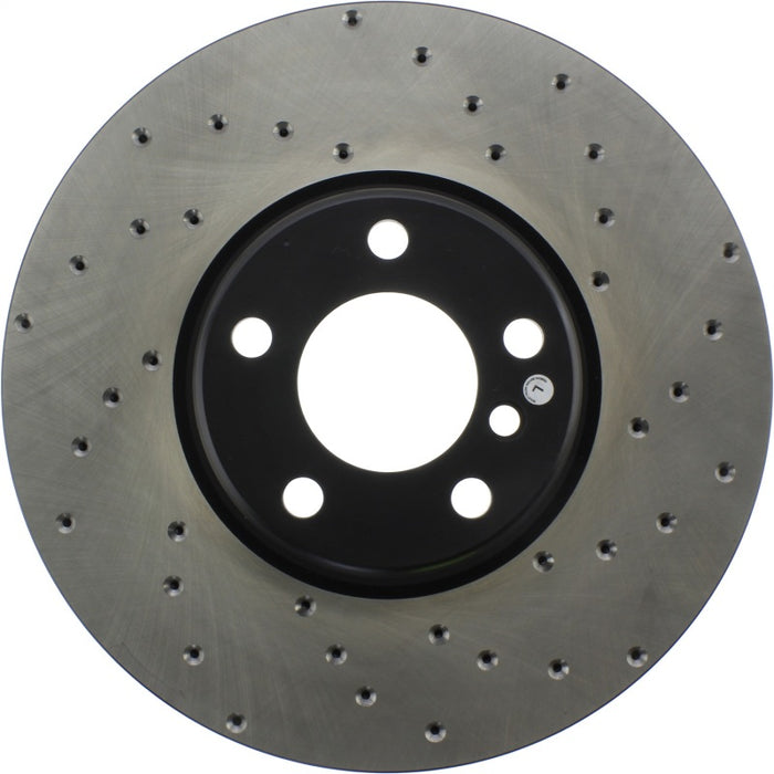 StopTech 12-18 BMW 650i Cryo Drilled Sport Left Front Rotor