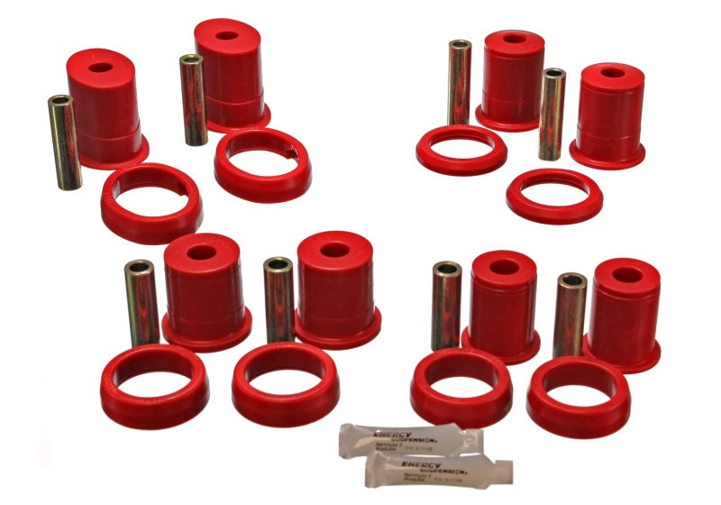 Energy Suspension Diff Control Arm W/Thrust Washer - Red