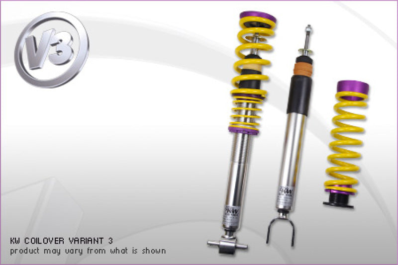 KW Coilover Kit V3 Chevrolet Corvette (C6) Z06+ZR1; w/ electronic shock control