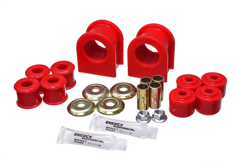 Energy Suspension 99-11 Ford F53 Motorhome Red 35mm Rear Sway Bar Bushing Set