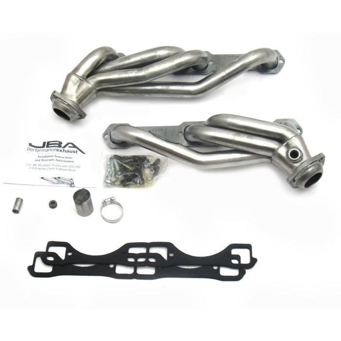 JBA 92-95 Chevrolet Blazer 5.0L/5.7L w/o A.I.R. 1-1/2in Primary Raw 409SS Cat4Ward Header