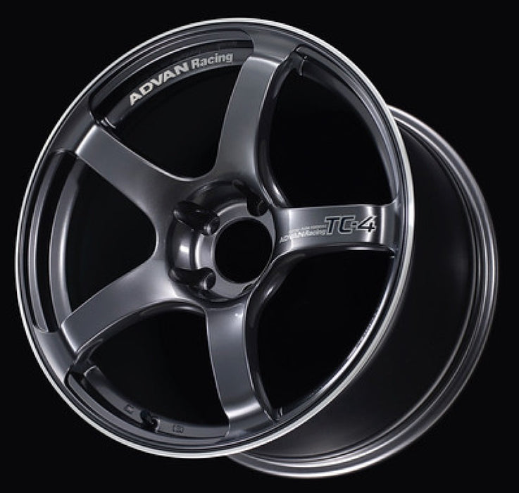 Advan TC4 17x8.0 +35 4x100 Racing Gunmetallic and Ring Wheel