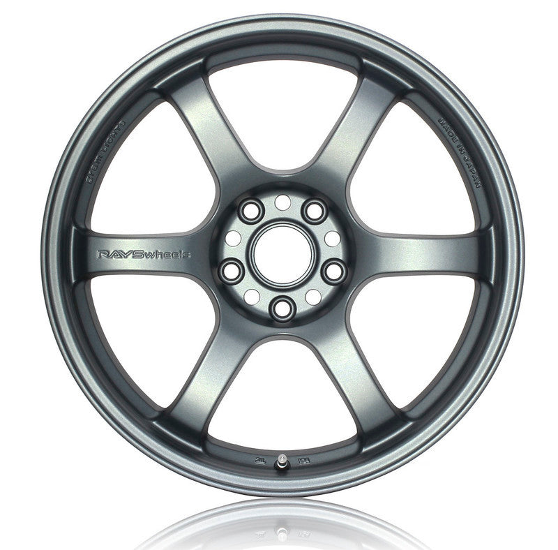 Gram Lights 57DR 18x9.5 +22 5x114.3 Gun Blue 2 Wheel