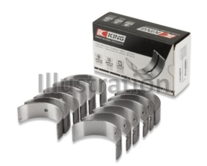 King Engine Bearings GM 2.8L/3.4L V6 (Size 1.25) Connecting Rod Bearings Set of 6
