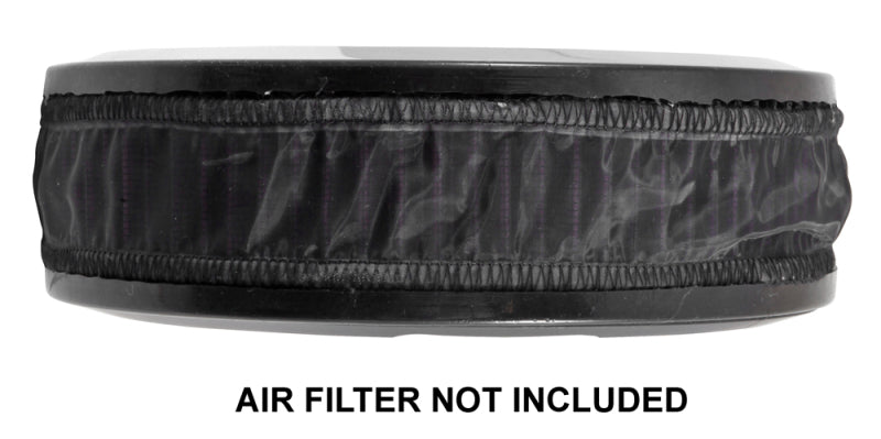 K&N Air Filter Wrap Black Round for Harley Davidson 91-97 Sportster/Glide/Softail/Fat Boy/Low Rider