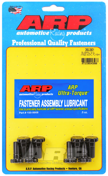 ARP Subaru 2.0L FA20 4Cyl Flywheel Bolt Kit