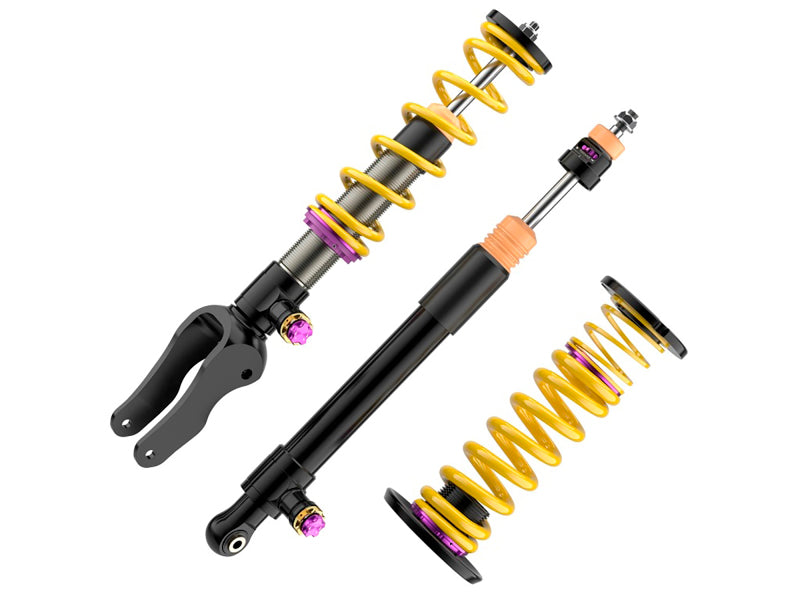 KW Coilover Kit V4 2021+ Porsche Taycan (Y1A) Sedan 2WD (Without Air Suspension)