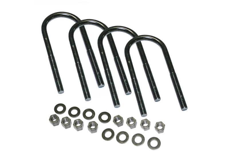 Superlift U-Bolt 4 Pack 5/8x3-3/8x13 Round w/ Hardware