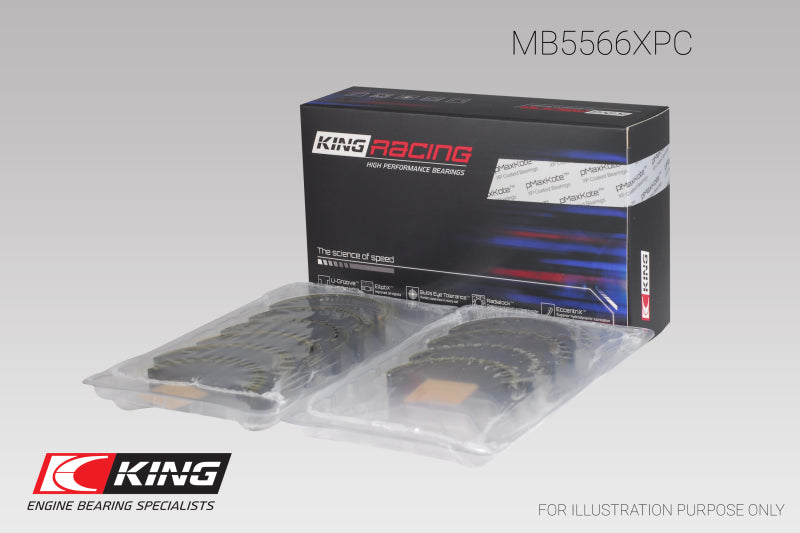 King Engine Bearings Audi/VW ABL/ ADY/ AHH/ AKS (Size 0.25) Main Bearing Set