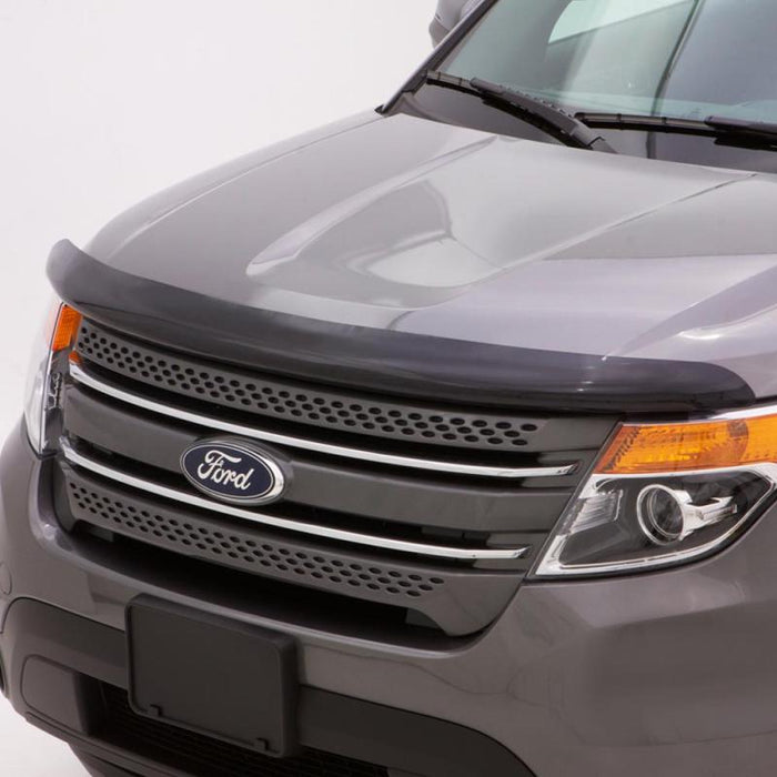 AVS 07-10 Ford Edge High Profile Bugflector II Hood Shield - Smoke