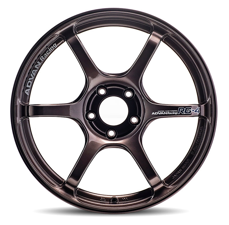 Advan RG-4 18x8.5 +50 5x114.3 Racing Copper Bronze Wheel