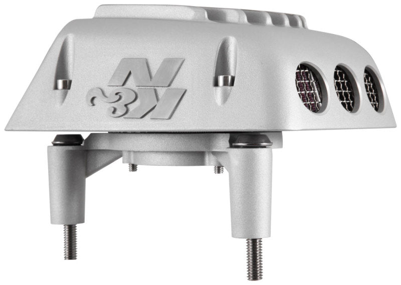 K&N Street Metal Intake System 08-16 Harley-Davidson Shaker Silver H/D Touring Models