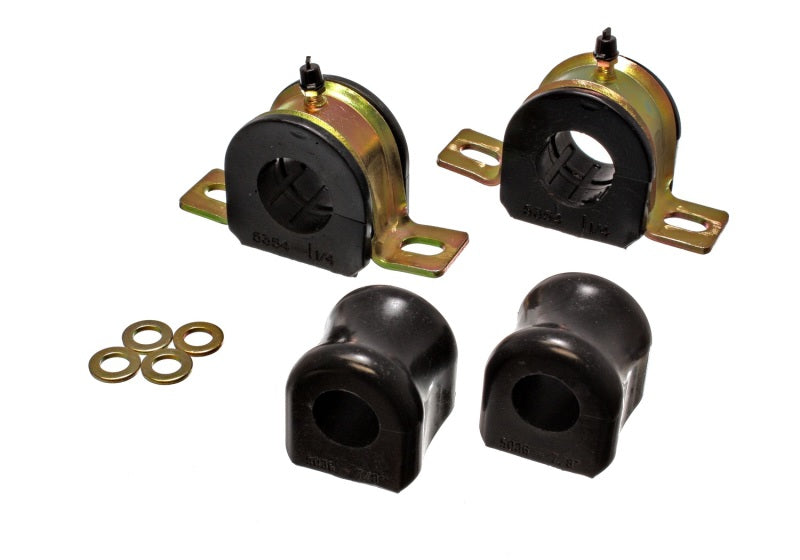 Energy Suspension 91-93 GM Syclone/Typhoon 4WD Black 32mm Fr Sway Bar Bushing Set
