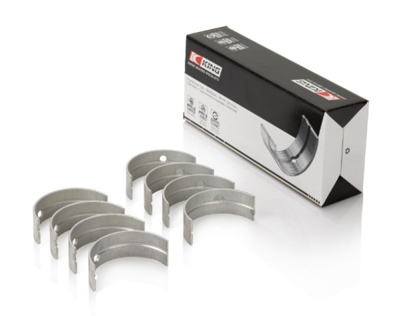 King Engine Bearings Acura J30A/J32A/J35A/J35Z (Size +0.5) Performance Main Bearing Set