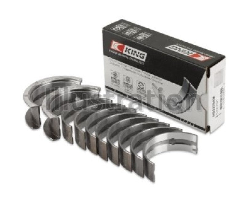 King Engine Bearings Ford 239/256/272/292 (Size .040) Crankshaft Main Bearing Set