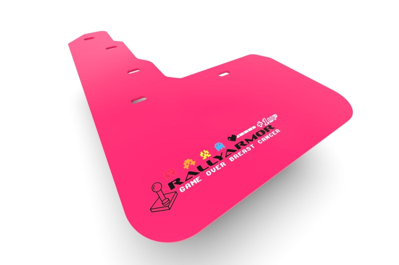 Rally Armor 13-16 Dodge Dart Pink Mud Flap BCE Logo