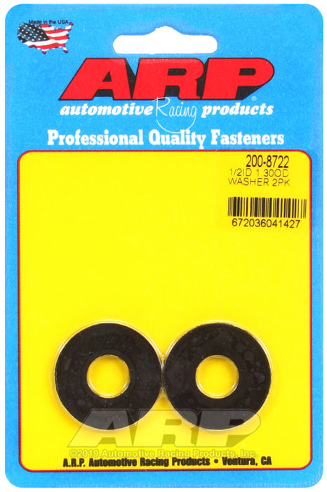 ARP 1/2 ID 1.30 OD Black Oxide Washer Kit (2 Pieces)