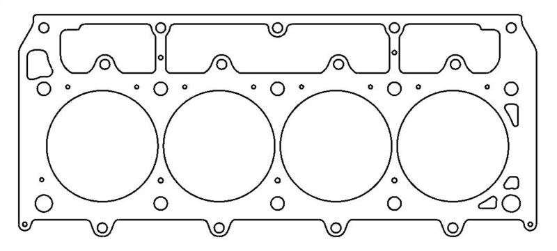 Cometic GM LSX McLaren 4.185in Bore .098 inch MLS-5 Headgasket - Left