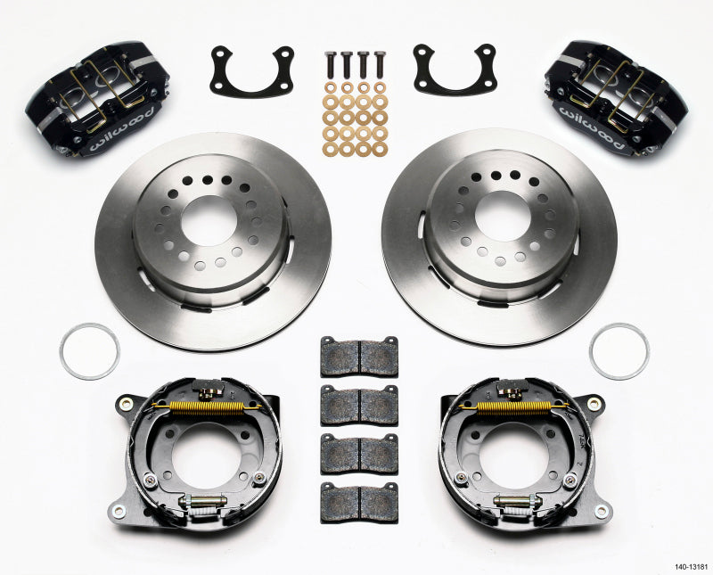 Wilwood Dynapro Lug Mount P/S Park Brake Kit New Big Ford 2.50in Offset