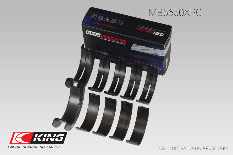 King Engine Bearings Ford 370/ 429/ 460 16V OHV (Size STDX) Main Bearing Set