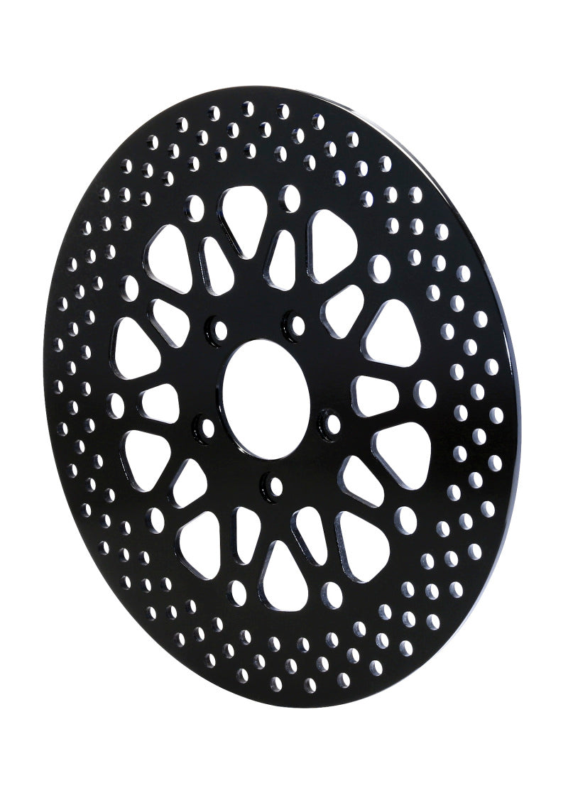 Wilwood Rotor-Front-Harley-Davidson Motorcycle 2000-07 Black Finish 11.50 x .196 - 5 on 3.25in