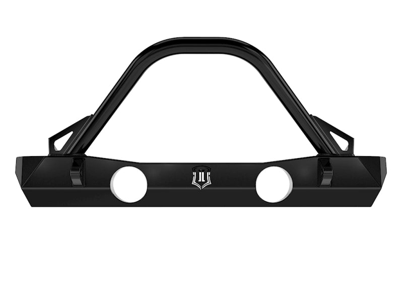 ICON 07-18 Jeep Wrangler JK Pro Series Front Bumper w/Bar/Tabs