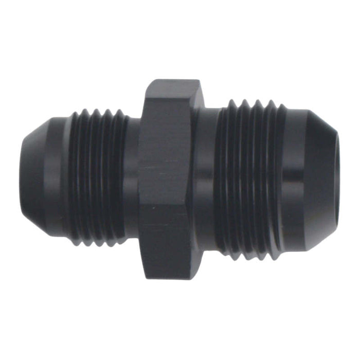 DeatschWerks 10AN Male Flare to 8AN Male Flare Reducer Straight - Anodized Matte Black