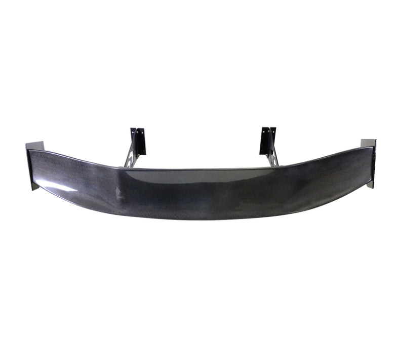 NRG Carbon Fiber Spoiler - Universal (69in.) w/NRG Logo / Stand Cut Out / Large Side Plate