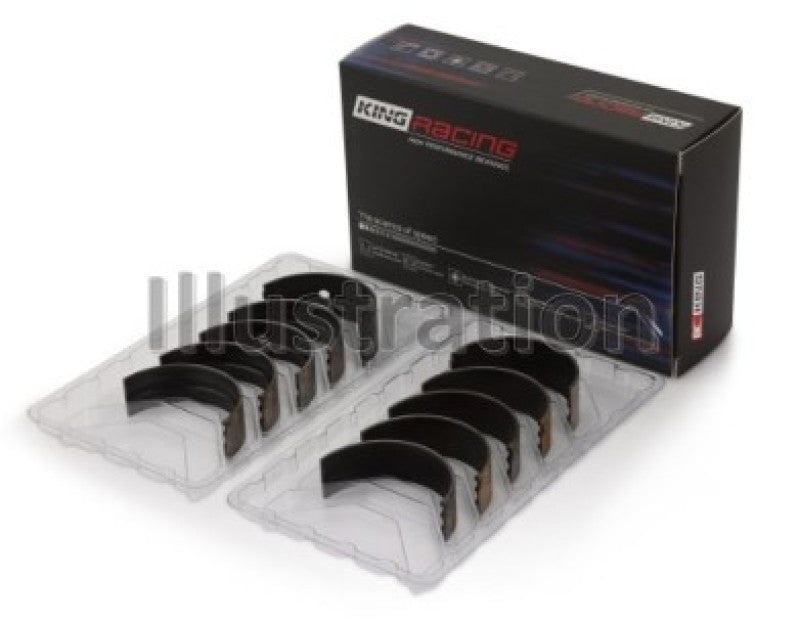 King Engine Bearings Nissan SR20DE/DET (2.0L) (Size .50) Performance Main Bearing Set