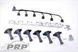 PRP RB25 R35 Complete Coil Bracket Kit With Loom