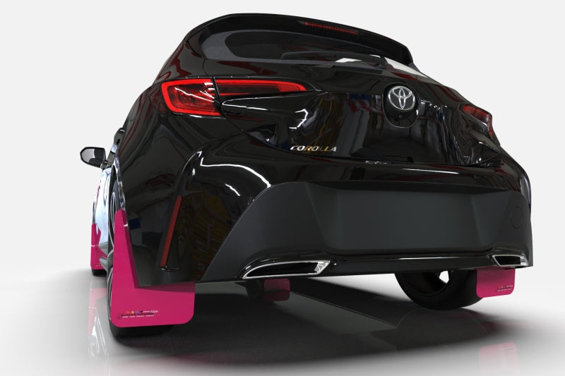 Rally Armor 16-24 Dodge Durango GT/Hellcat/RT/SRT 392/SXT Pink Mud Flap BCE Logo