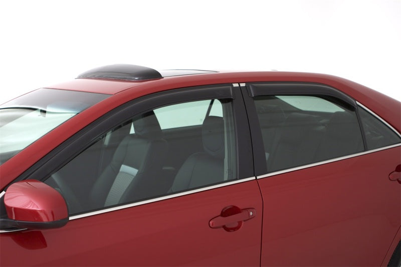 AVS 09-13 Nissan Rogue Ventvisor Outside Mount Window Deflectors 4pc - Smoke