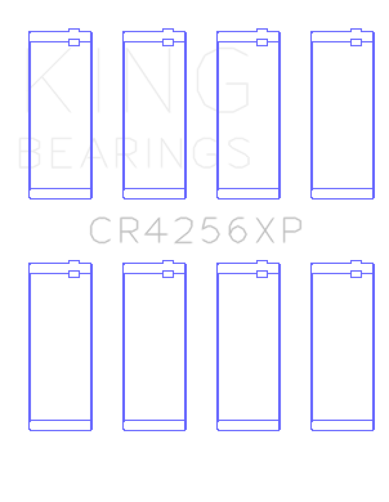 King Engine Bearings 03-05 Dodge Neon SRT4 2.4L (Size .026 Oversized) Performance Rod Bearing Set