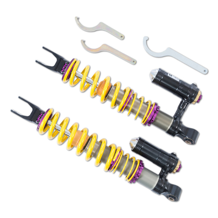 KW Coilover Kit V4 Kit 2011+ Lamborghini Aventador Incl Roadster w/ Electronic Dampers