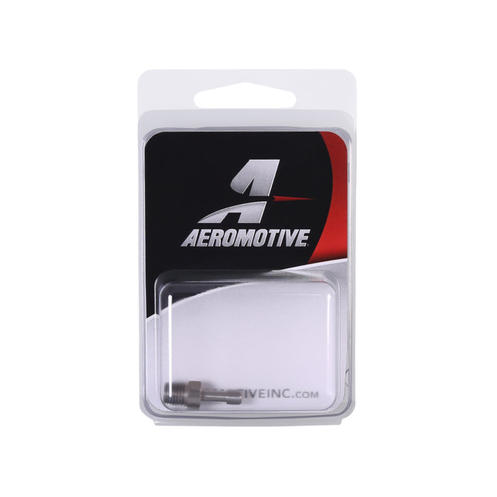 Aeromotive 1/16in NPT to 5/32in Hose Barb SS Vacuum/Boost Fitting