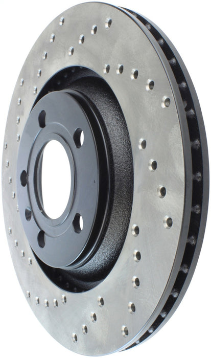 StopTech 04-09 Audi S4 Rear Right Drilled Rotor