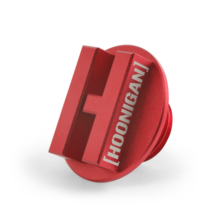 Mishimoto 87-01 Ford Mustang Hoonigan Oil Filler Cap - Red