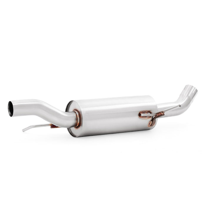 Mishimoto 14-16 Ford Fiesta ST 1.6L 2.5in Stainless Steel Resonated Cat-Back Exhaust w/ Burnt Ti