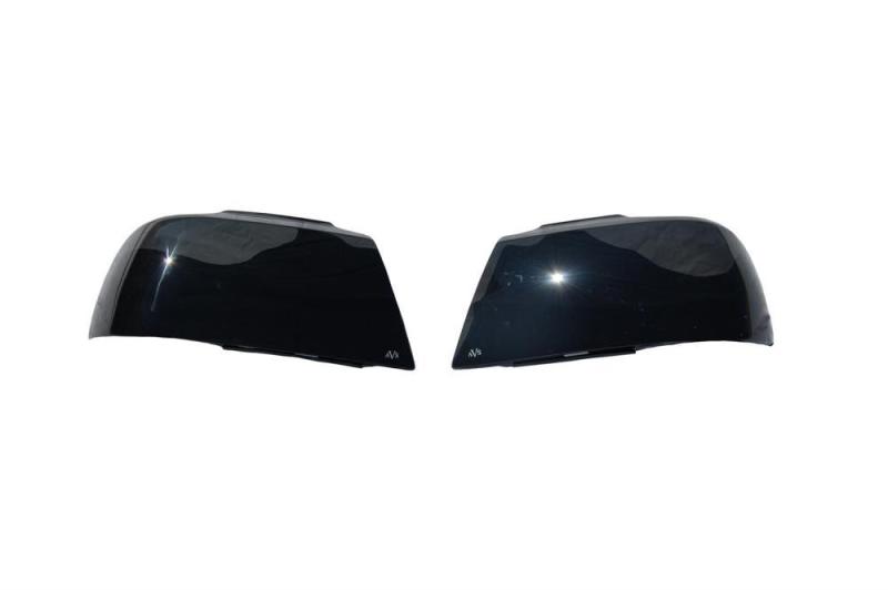 AVS 14-18 GMC Sierra 1500 Headlight Covers - Smoke